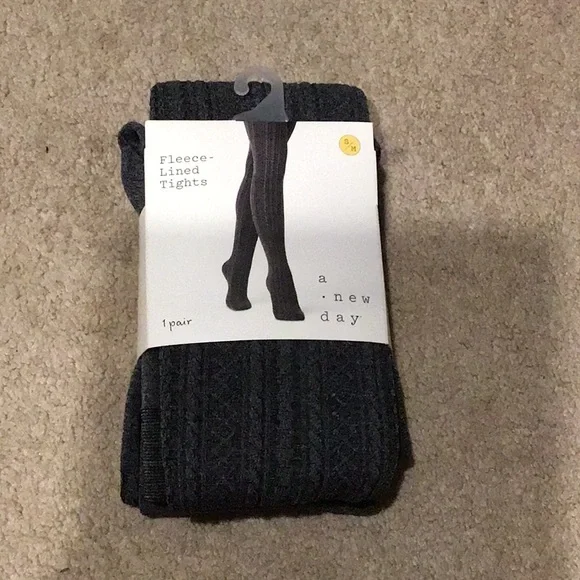 A new day target fleece lined tights - Picture 1 of 3